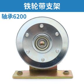 Elevator heavy hammer wire rope pulley Door hanger pulley