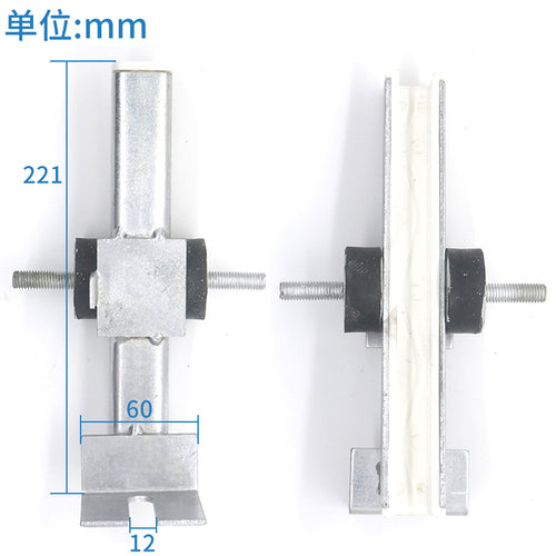 DX1 car auxiliary rail sliding guide shoe