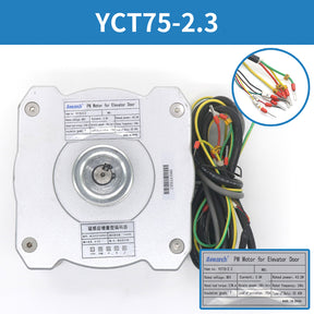 Motor síncrono de ímã permanente YCT75-5 YCT75-2.3 