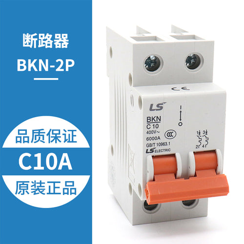 Small circuit breaker BKN1P 2P 3P C 2 3 4 6 10 D 16 20 25 32 A