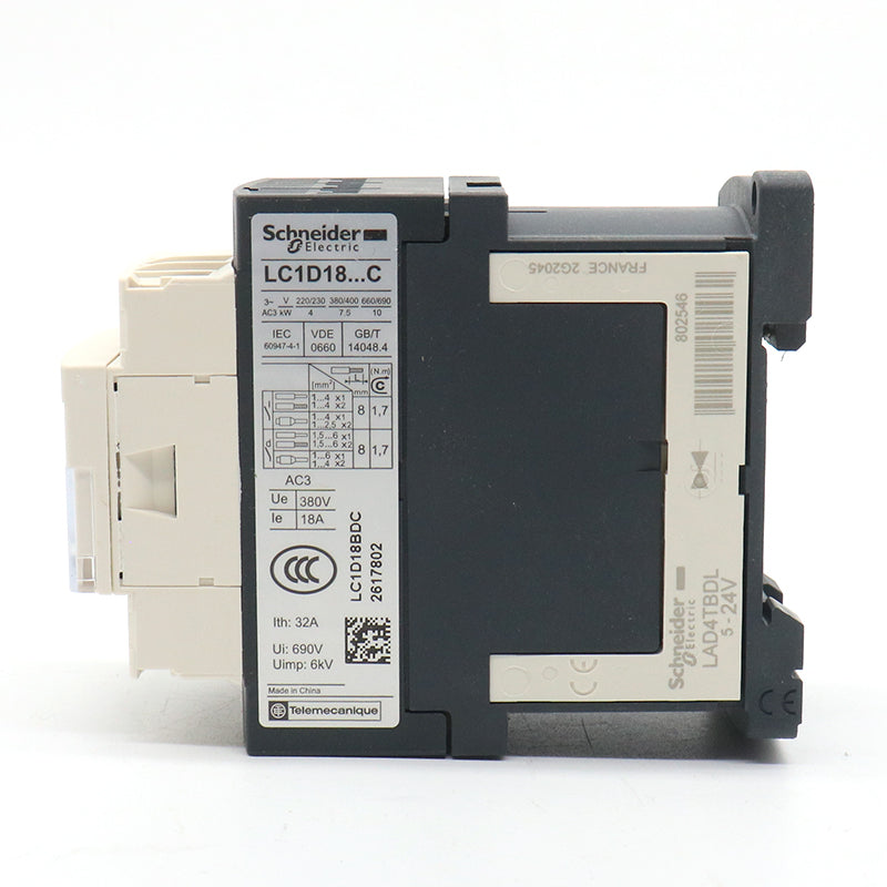 AC contactor LC1D18BDC LC1D32FDC LC1D38BD FDC