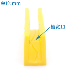 Elevator counterweight guide boot lining 120*10mm for Toshiba elevator accessories