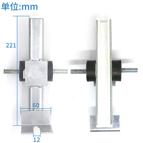 DX1 car auxiliary rail sliding guide shoe