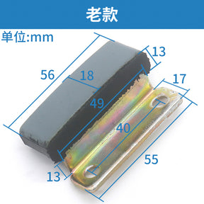 Elevator hall door car door rubber door slider suitable for Hitachi elevator accessories