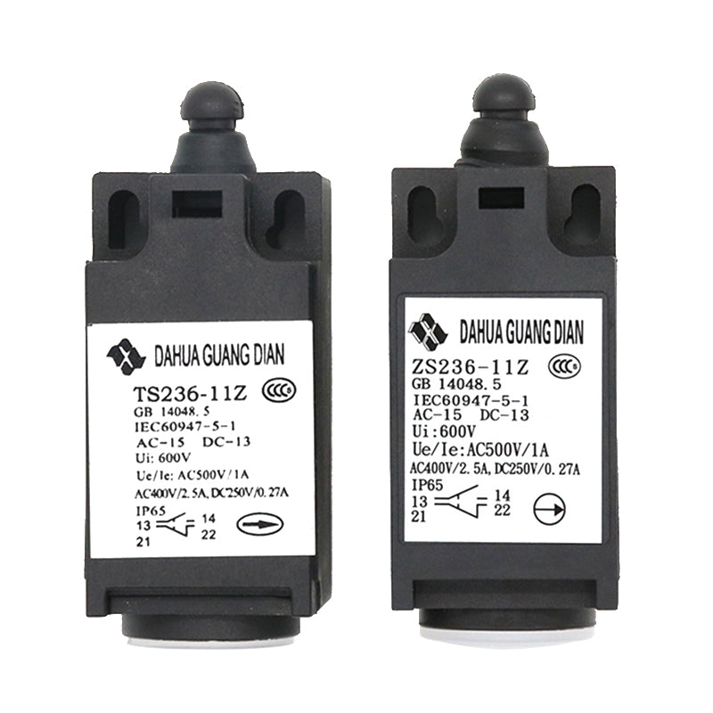 TS231 ZS236 TR236 stroke buffer limit switch