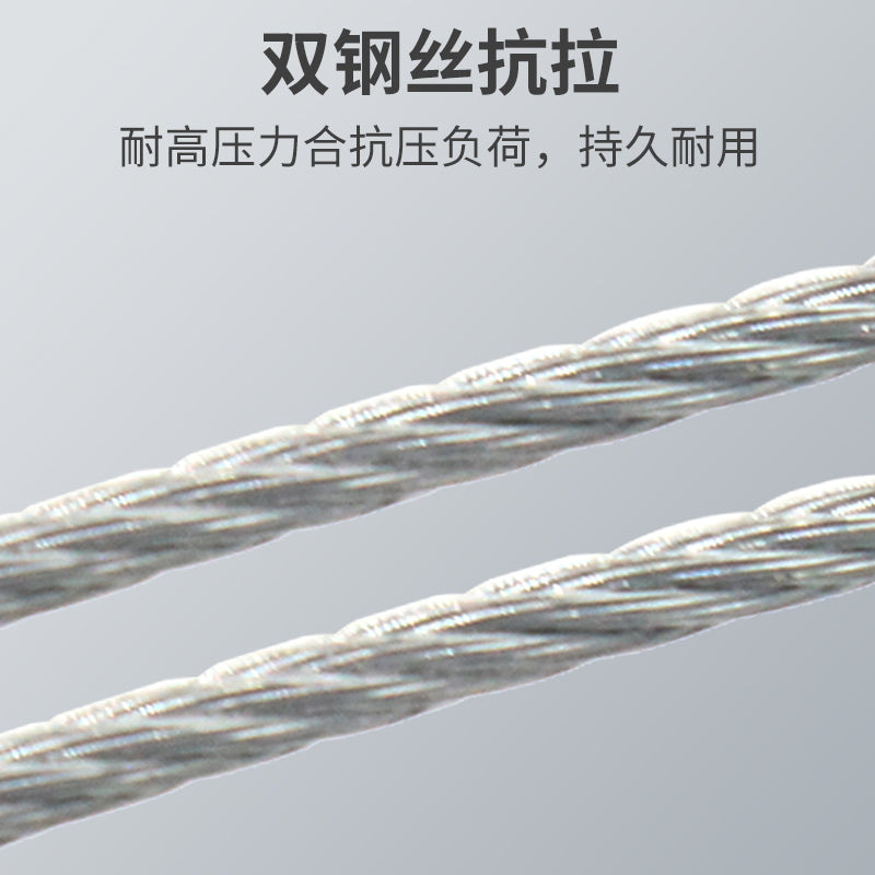 Customized special cable accessories for elevator air conditioners 3 cores 2.5 flat with steel wire TVVB2G3