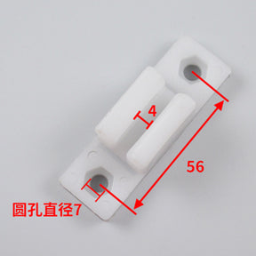 Dining ladder slider sundry ladder door slider small guide boots nylon food delivery ladder hall door foot elevator accessories