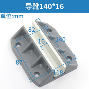 Elevator counterweight guide shoe L14 310GW guide shoe