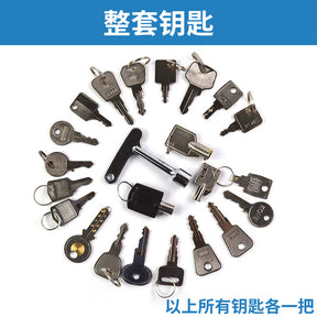 Elevator triangle key operation box base station lock elevator key