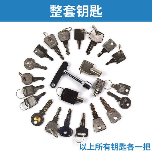 Elevator triangle key operation box base station lock elevator key