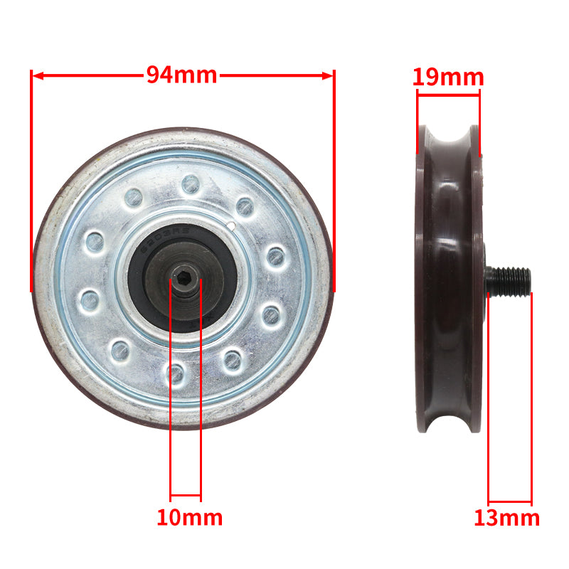 Roda suspensa da porta do elevador 94*19*6203 AMD 