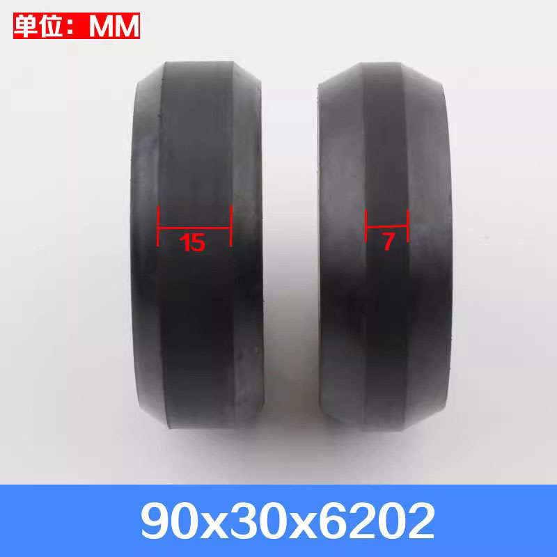 Elevator guide shoe wheel 70*25*6202 90*30*6202