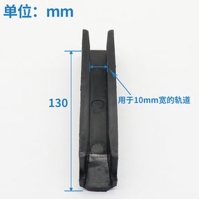 Elevator guide shoe lining 125*16 10mm