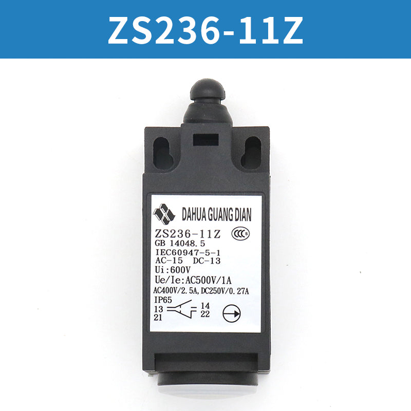 TS231 ZS236 TR236 stroke buffer limit switch