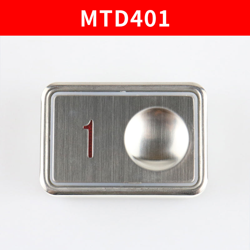 MTD401 MTD411 MTD441 square stainless steel KA101 button