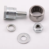 Elevator door knife bearing wheel