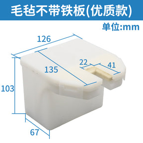 Elevator square oil cup oil box