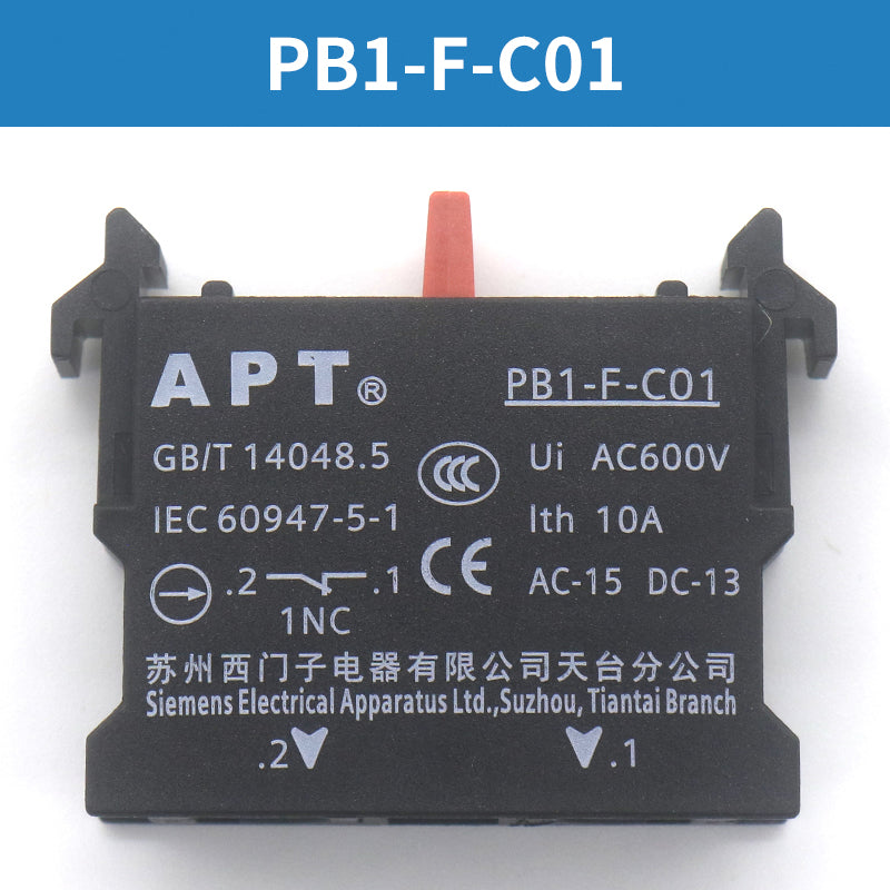 APT contact switch PB1-F-C10 PB1-F-C01