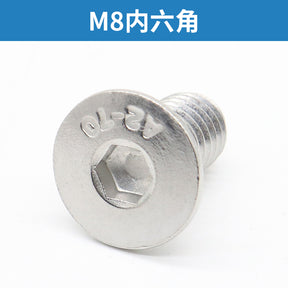 Escalator comb plate screw inner hexagon flat head M8*16 M6 stainless steel material