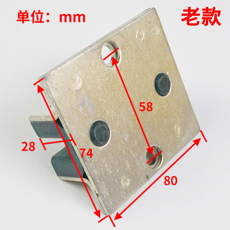 Auxiliary rail guide shoe lining 80*16 car sliding guide shoe