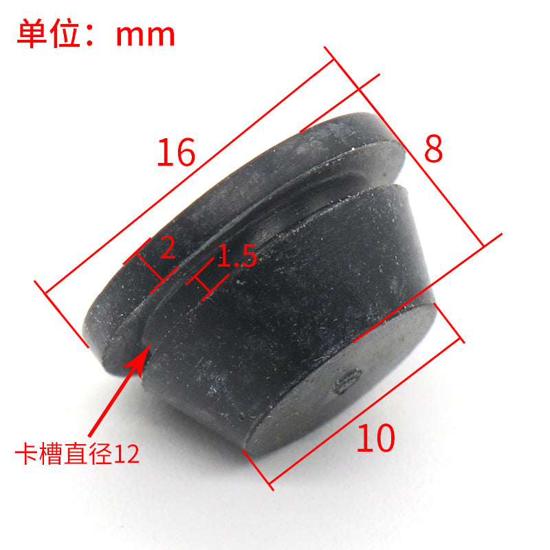 Elevator hall door anti-collision rubber particles cushioning shock-absorbing rubber