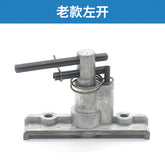 Elevator hall door triangular lock cylinder