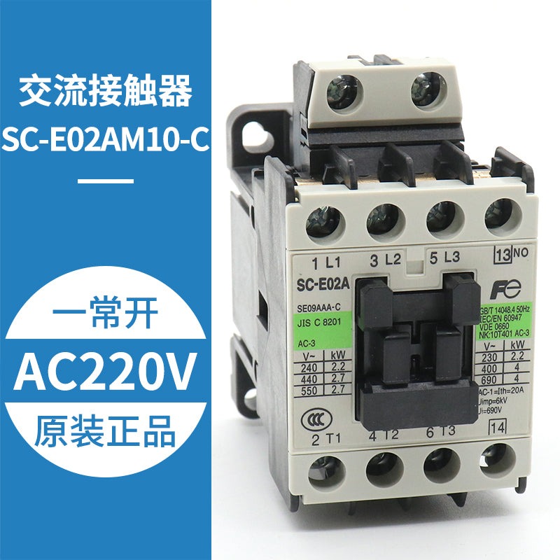 Contator CA SC-E02A E03A E04A E05A AC11V0 220V 