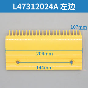 Escalator comb plate L47312023A 22A 24A 22 teeth