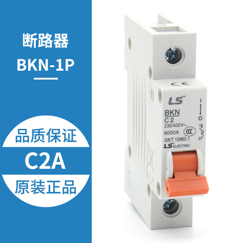 Small circuit breaker BKN1P 2P 3P C 2 3 4 6 10 D 16 20 25 32 A