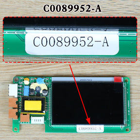 Painel LCD de chamada de saída C0089952-A 65000614 HIP-31 VIB-668 