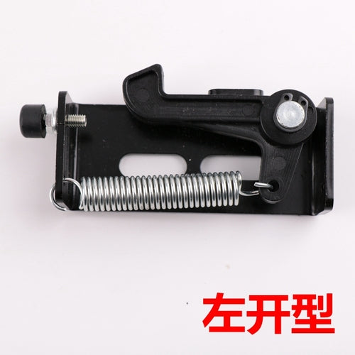 Elevator door knife door lock device fixed start hook