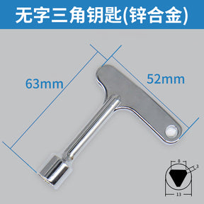 Multifunctional key four corner triangle cross elevator accessories