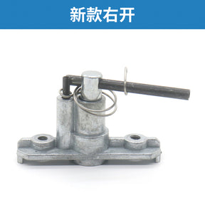 Elevator hall door triangular lock cylinder