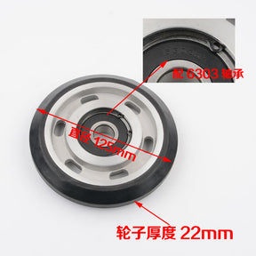 Roller guide shoe Guide shoe wheel 125*22*6303