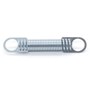 Elevator door knife spring