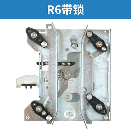 Elevator door knife R6 with lock D7 short arm KM902670G13 KM902671G13