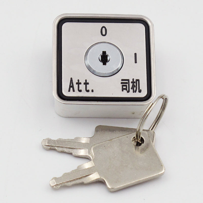 Elevator driver lock Base station lock