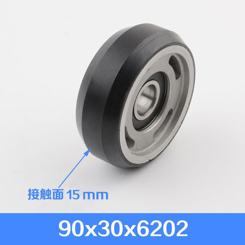 Elevator guide shoe wheel 70*25*6202 90*30*6202