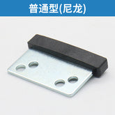 Elevator universal hall door foot door slider