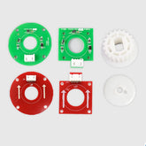 Door motor encoder pulley