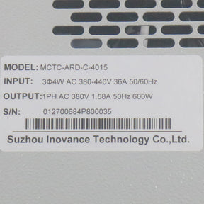 Dispositivo de resgate de emergência MCTC-ARD-C-4015 4007 4011 15KW 