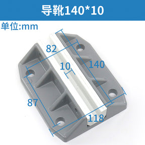 Elevator counterweight guide shoe L14 310GW guide shoe