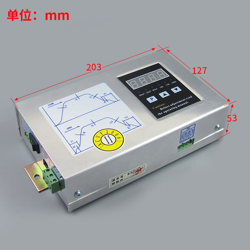 Controlador de motor de porta ACVF 1,5A 0,5KVA 0,37kw 