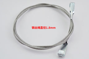 800/900/1000 door opening distance hall door wire rope