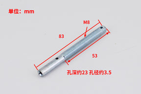 Elevator wire rope hollow screw