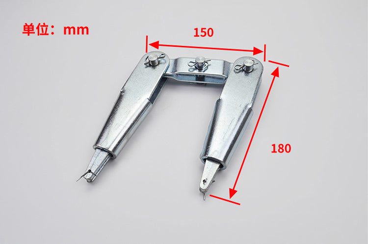 Elevator speed limiter Rope head device