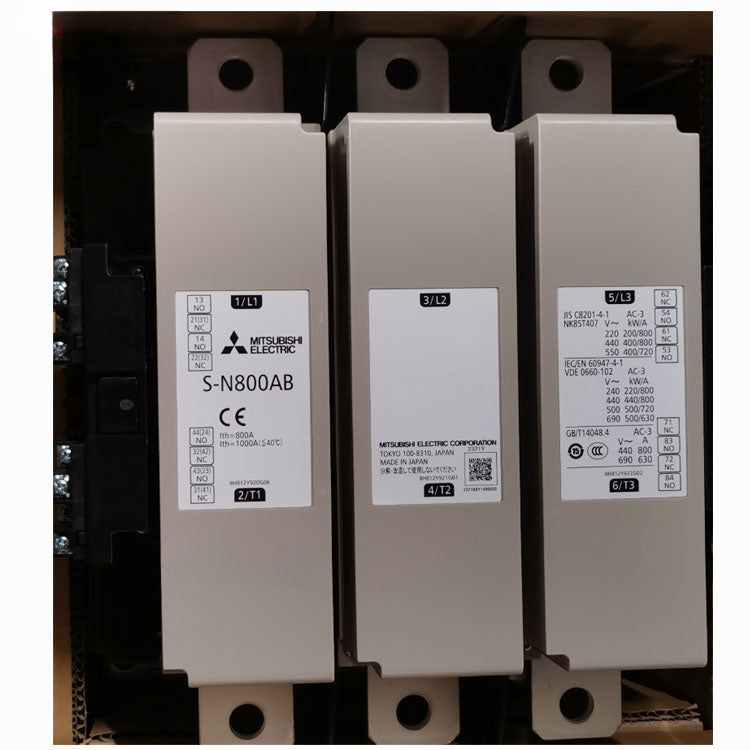 AC contactor S-N800AB replaces S-N800 reversible type S-2XN800AB