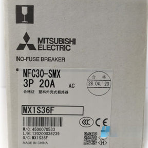 Economical circuit breaker NFC30-SMX 2P 3P 3A 6A 10A 15A