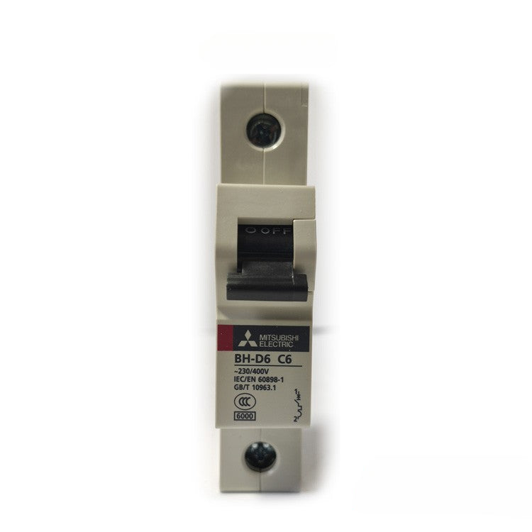 Miniature circuit breaker BH-D6 1P C/BH-D6 1P D (0.5A -20A)