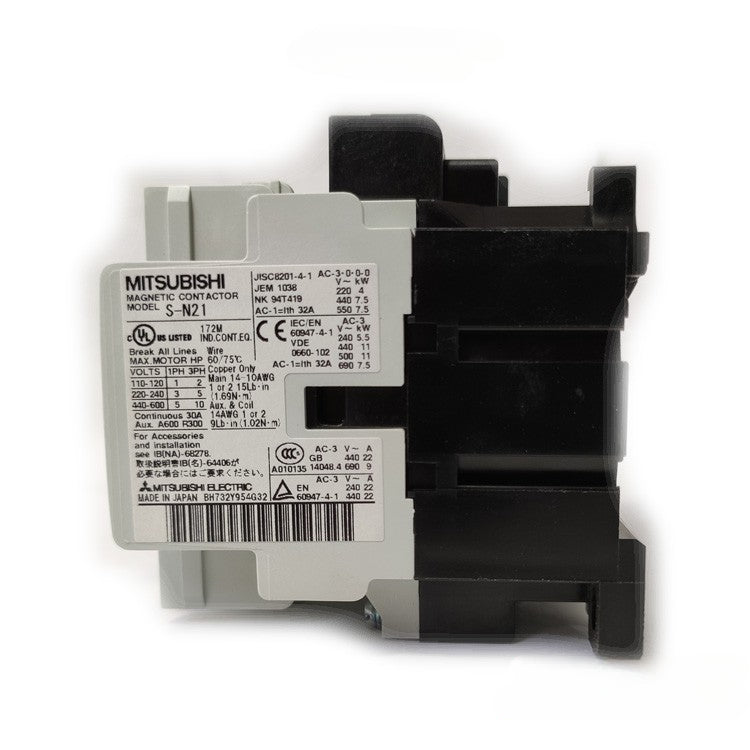 Contactor S-N21 AC100V AC220V S-2XN21